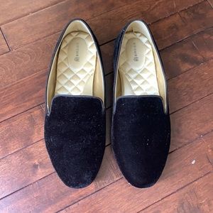 Birdies Starling Velvet Loafer | Size 9.5